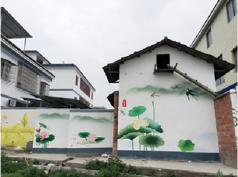 仁寿室外墙绘-从选材到保养。