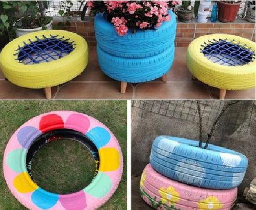 仁寿墙体彩绘-变废为宝