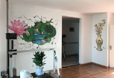 仁寿墙体彩绘相比墙纸的优势。