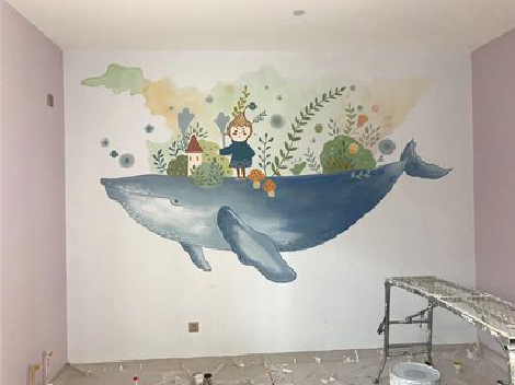 仁寿手绘墙的特点及优势。